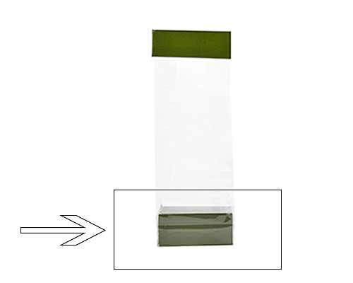 Arosabase 70x40x30mm vert foret laque