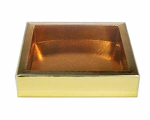 Windowbox 120x120x30mm interior goldshine