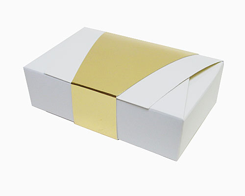 Ballotin enveloppe 142x90x35mm white shine