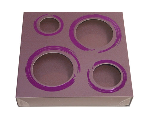 Windowbox 4 circle small 110x110x19mm fig 