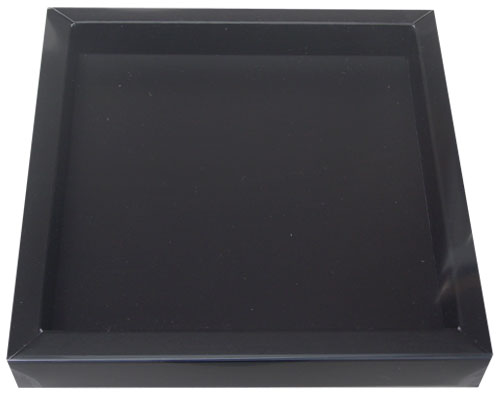 Windowbox 133x133x19mm duo mat black