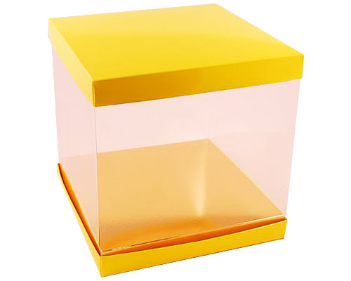 Skylinebox L210xW210xH200mm exterior Jaune Laqué