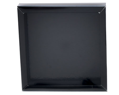 Windowbox 120x120x30mm Duo mat-black/shiny-black