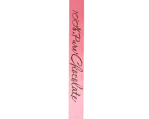 Ribanbel 100 Pure Chocolate  Pink/Brown