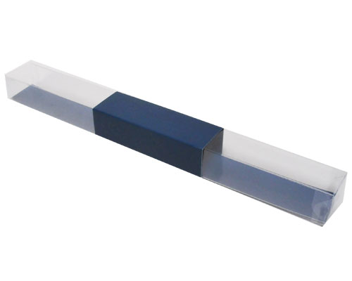 PVC L300xW30xH25mm blueberry blue with sleeve