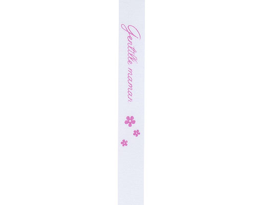 Ribanbel gentille maman white/pink