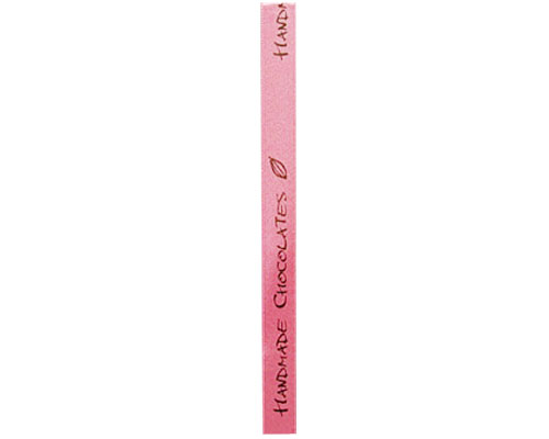 DoubleFaceSatin Handmade Chocolates pink/brown