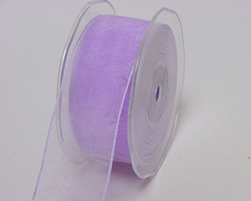 organza wired egde, lilac