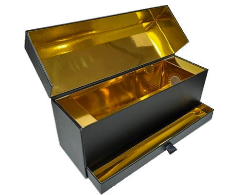 LuxBox magnet Champagne tray L362xW115xH134mm black