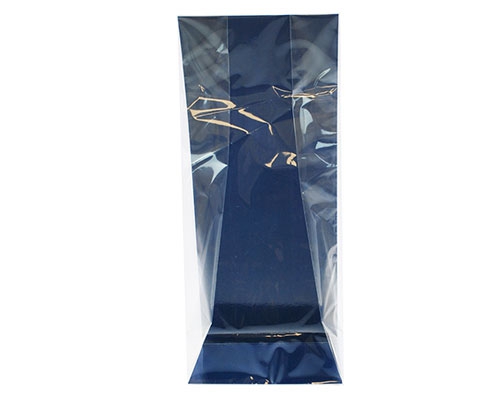 L-bag L137xW87/H325mm cardboard blueberry blue
