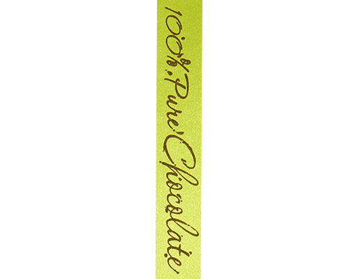 Ribanbel 100 Pure Chocolate  Lemon/Brown