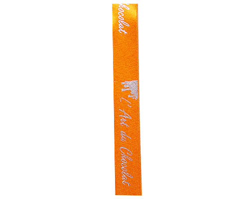 DoubleFaceSatin L Art du Chocolat Orange/Silver