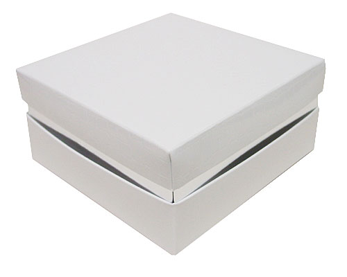Balloboîte white carré L125xW125xH50mm sidney