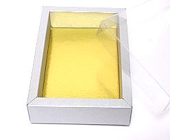 Windowbox 175x120x30mm interior silvertin