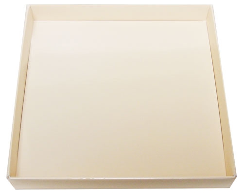 Windowbox carre large 140x140x19mm seashell