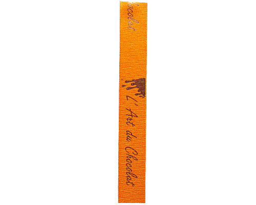 DoubleFaceSatin L Art du Chocolat Orange/Brown