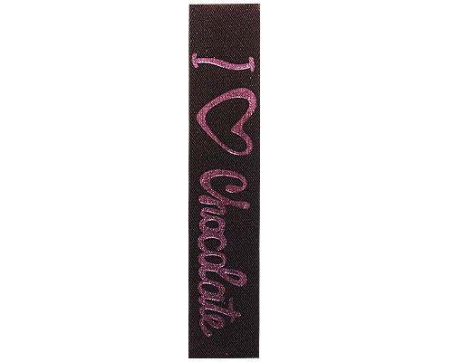 Ribanbel I Love Chocolat Brown/Pink