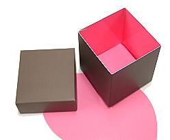 Cubebox appr. 750gr Duo Hollywood taupe-pink