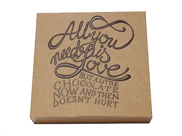 Chocolatebox All you need is Love