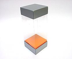 Skylinebox L80xW80xH180mm exterior Monaco silver-orange