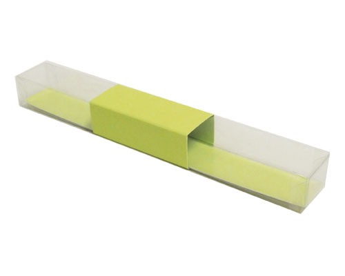 PVC L250xW30xH25mm pistache with sleeve