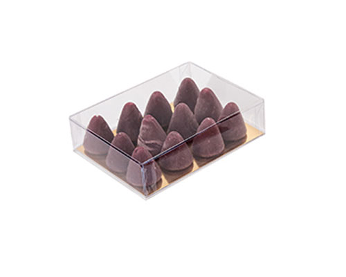 PVC L120xW90xH30mm transparant
